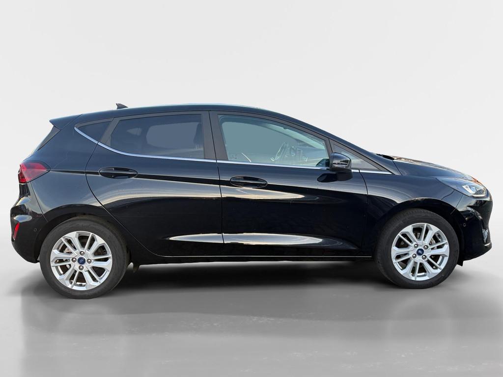 Ford Fiesta 1.0 EcoBoost Hybrid Titanium X |NL auto| Automaa, 12 maanden, Euro 6, Zwart, Origineel Nederlands