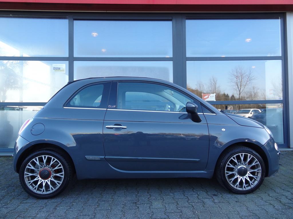 Fiat 500 CABRIO | 1.2 Lounge | CLIMATE CONTROL | LMV | ELEKT, Auto's, Fiat, Euro 5, Stof, Gebruikt, 4 cilinders