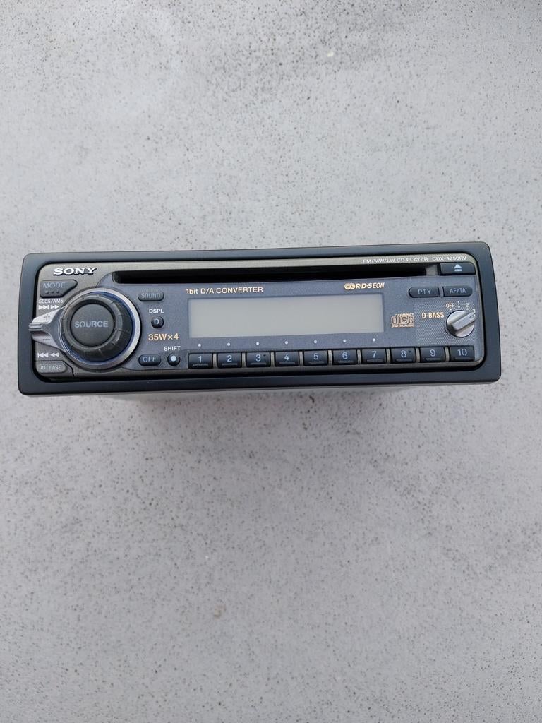 Sony Autoradio - CDX-4250RV, Ophalen of Verzenden, Gebruikt