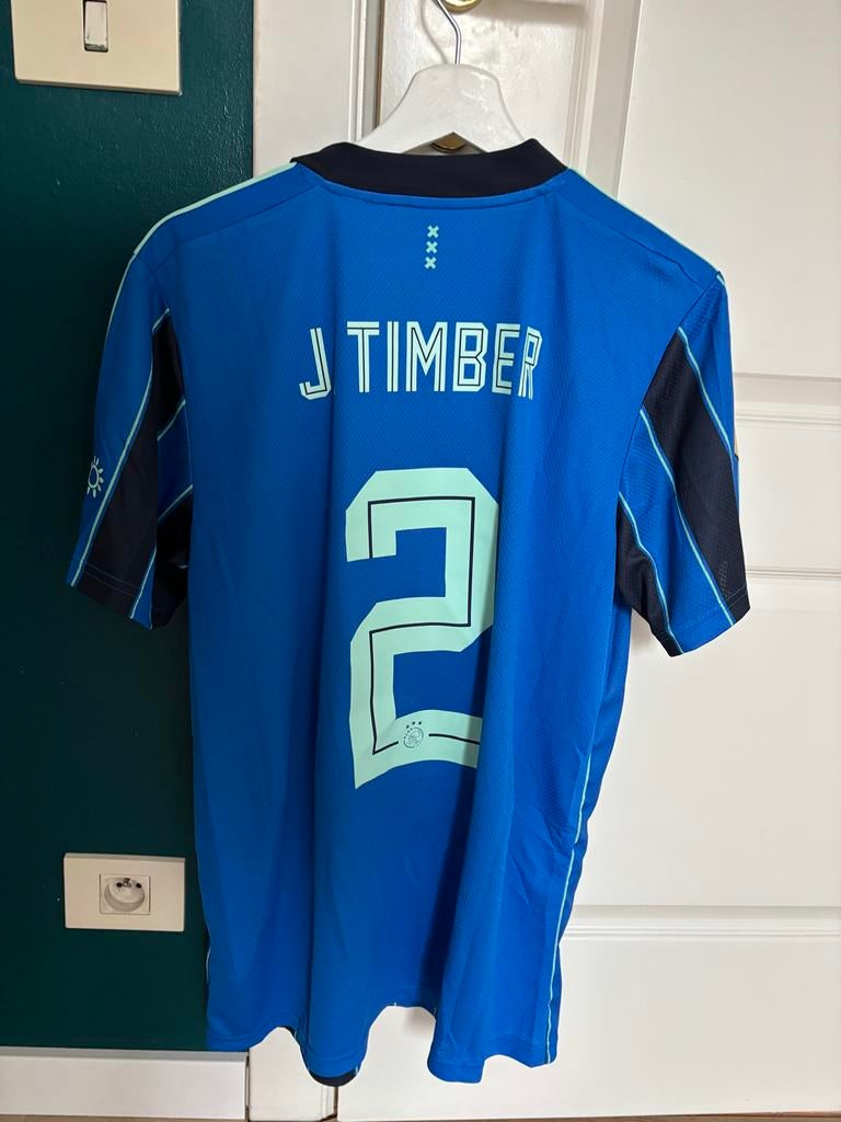 Ajax Thuisshirt 2022/2023 J. Timber #2 - Maat L - Nieuw, Maat L, Ophalen of Verzenden, Nieuw, Shirt