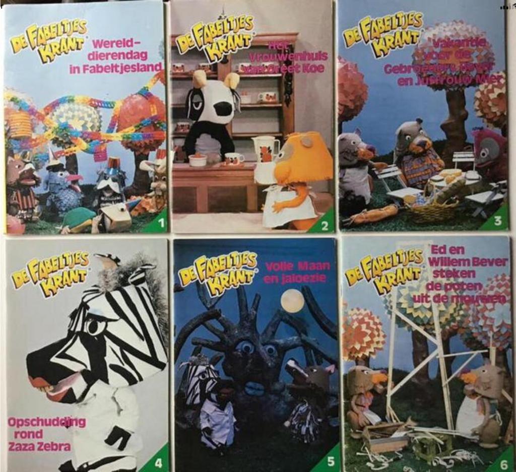 Complete serie Fabeltjeskrant boekjes - ZGAN, Ophalen of Verzenden, Zo goed als nieuw, Tv, Overige typen