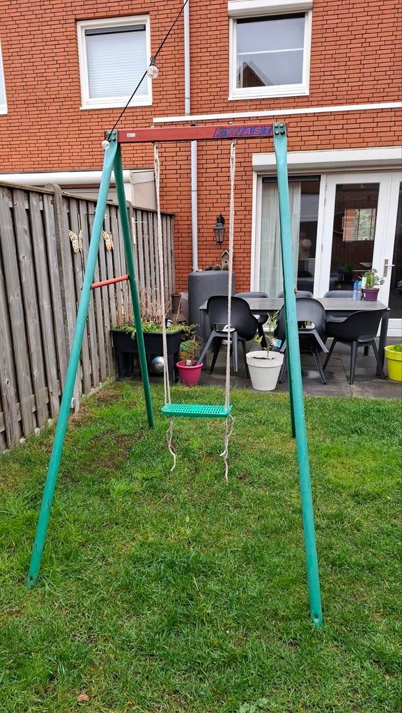 Kynast schommelframe met schommel 1 persoon, Ophalen, Gebruikt, Schommel