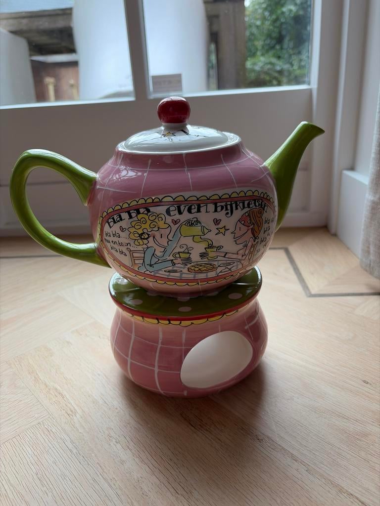 Blond Amsterdam theepot met theelicht, Ophalen, Gebruikt, Blond Amsterdam, Overige typen