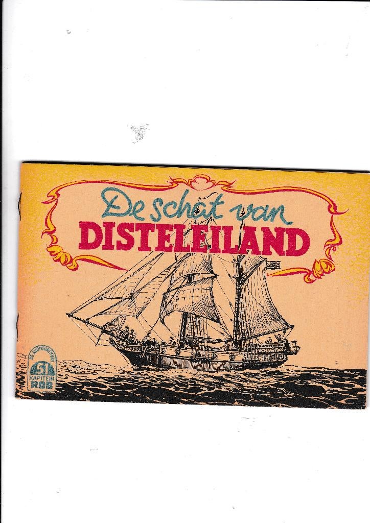 Kapitein Rob - 51 - De schat van Disteleiland. (nieuw), Eén stripboek, Verzenden, Nieuw