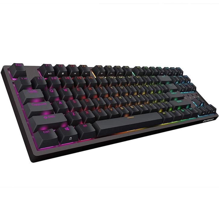 Durgod Taurus 320 Nebula mechanisch toetsenbord – nieuw, RGB, Computers en Software, Toetsenborden, Nieuw, Qwerty, Bedraad, Gaming toetsenbord