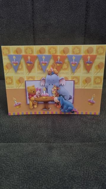 3D kaarten Winnie The Pooh and friends beschikbaar voor biedingen