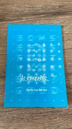 F. van der Zee - De enquête, Ophalen of Verzenden, Zo goed als nieuw, F. van der Zee