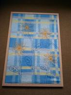 Textiel drieluik handgemaakt 75 x 1.05  3 delen, Ophalen