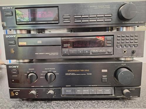 Sony stereo set (versterker, tuner, CD speler), Audio, Tv en Foto, Stereo-sets, Gebruikt, Cd-speler, Tuner of Radio, Sony, Losse componenten