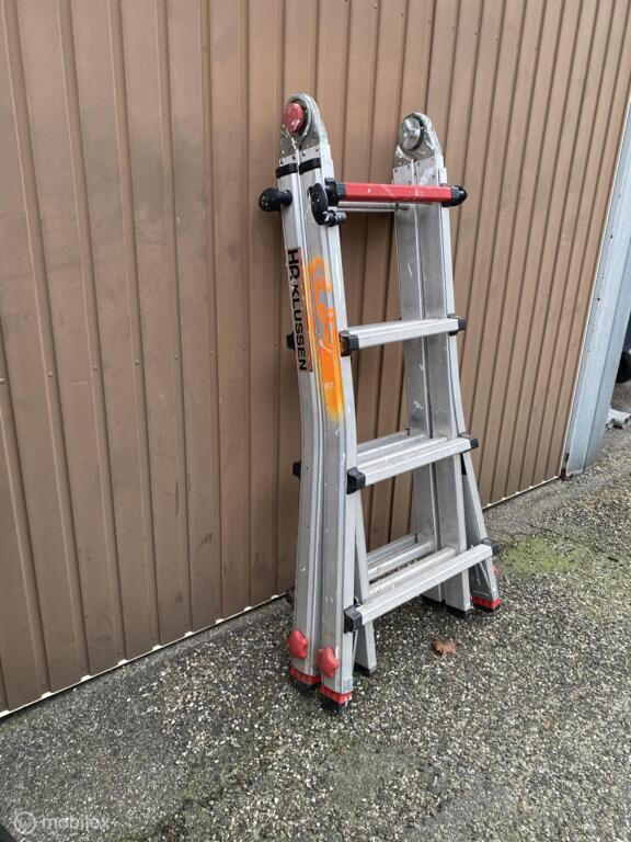 Altrex varitrex teleprof 4x4, Doe-het-zelf en Verbouw, Steigers, Gebruikt, Ophalen of Verzenden