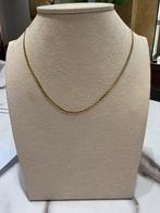 14k geel goud fantasie ketting 50 cm 5,07 gram, Sieraden, Tassen en Uiterlijk, Kettingen, Geel, Ophalen of Verzenden, Zo goed als nieuw