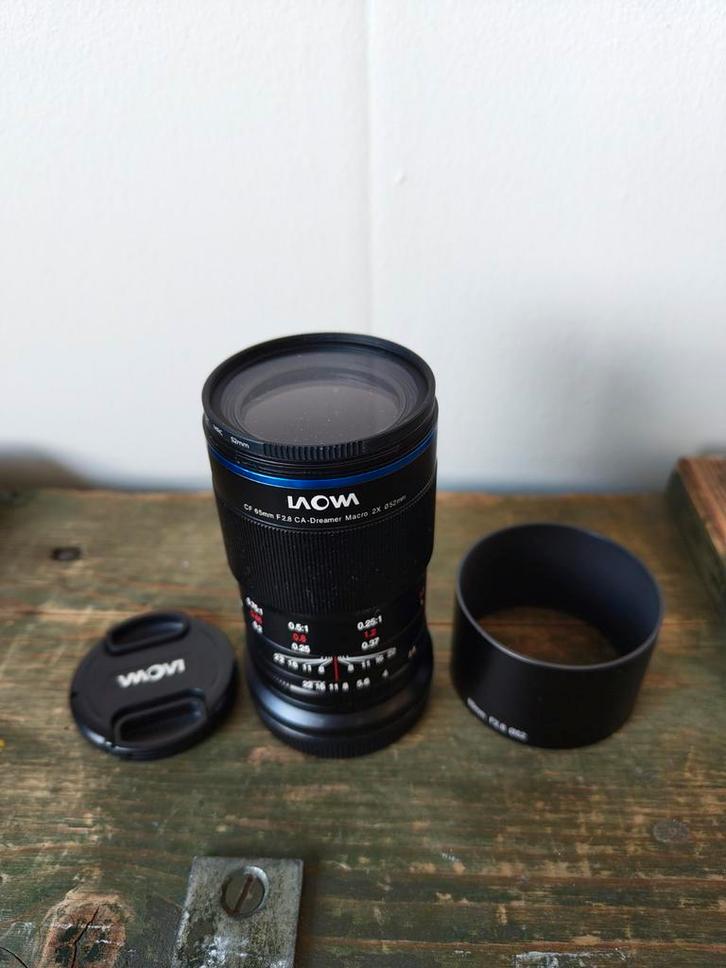 Laowa 65mm f/2.8 2x Macro EF-M Lens, Audio, Tv en Foto, Fotografie | Lenzen en Objectieven, Zo goed als nieuw, Macrolens, Ophalen of Verzenden