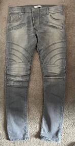 Balmain herenjeans, Grey used stretch denim size 34, Kleding | Heren, Spijkerbroeken en Jeans, Grijs, Ophalen of Verzenden, W33 - W34 (confectie 48/50)