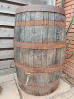 Whiskey regenton, 1 ring gebroken, Ophalen, Gebruikt, Met kraantje, 150 liter of meer