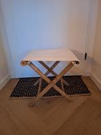 Bamboe krukje / voetenbankje, Ophalen, Minder dan 45 cm, Minder dan 55 cm, Zo goed als nieuw