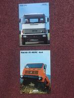 Fiat vrachtwagen folders. Fiat 170 en 65-75-90pc 4x4, Overige merken, Ophalen of Verzenden, Zo goed als nieuw