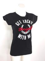 Nieuw NIKKIE T-shirt maat 34 zwart Get Lucky with me, Ophalen of Verzenden, Nieuw, Maat 34 (XS) of kleiner, Zwart