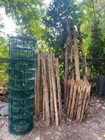 Kastanje Hekwerk - restanten, Tuin en Terras, Tuinhekken en Hekwerk, Ophalen, Nieuw, Hout, Tuinhek