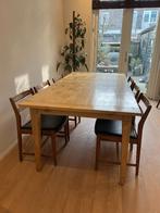 Eettafel - uitschuifbaar, Huis en Inrichting, Ophalen, 200 cm of meer, 50 tot 100 cm, Vijf personen of meer