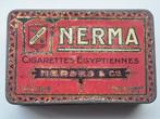 Nerma Egyptiennes Cigarettes blik Amsterdam, Verzamelen, Blikken, Ophalen of Verzenden, Gebruikt, Overige