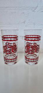 Vintage Pepsi glazen, Verzamelen, Glas en Borrelglaasjes, Ophalen of Verzenden, Zo goed als nieuw, Frisdrankglas