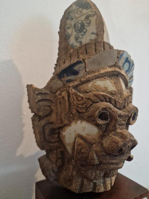Yaksha-tempelwachter -Khmer periode, Antiek en Kunst, Kunst | Niet-Westerse kunst, Ophalen of Verzenden