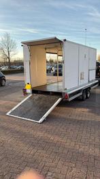 Gesloten Bunk trailer 3500 KG met oprijklep, Auto diversen, Aanhangers en Bagagewagens, Ophalen, Gebruikt