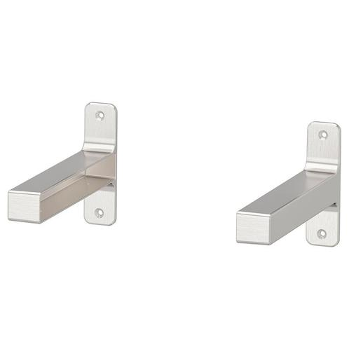IKEA GRANHULT Plankdrager, vernikkeld, 20x12 cm, Huis en Inrichting, Woonaccessoires | Wandplanken en Boekenplanken, Zo goed als nieuw