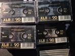 7 Maxell XLII 90 cassette bandjes, 2 t/m 25 bandjes, Overige genres, Ophalen of Verzenden, Zo goed als nieuw