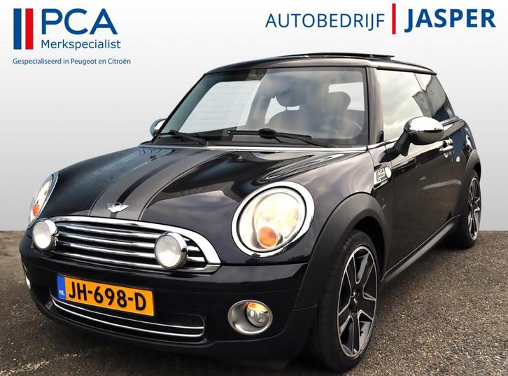 MINI Mini 1.6 Cooper Chili Pano A/c Lmv (bj 2007), Auto's, Mini, Bedrijf, Te koop, Cooper, ABS, Airbags, Airconditioning, Alarm