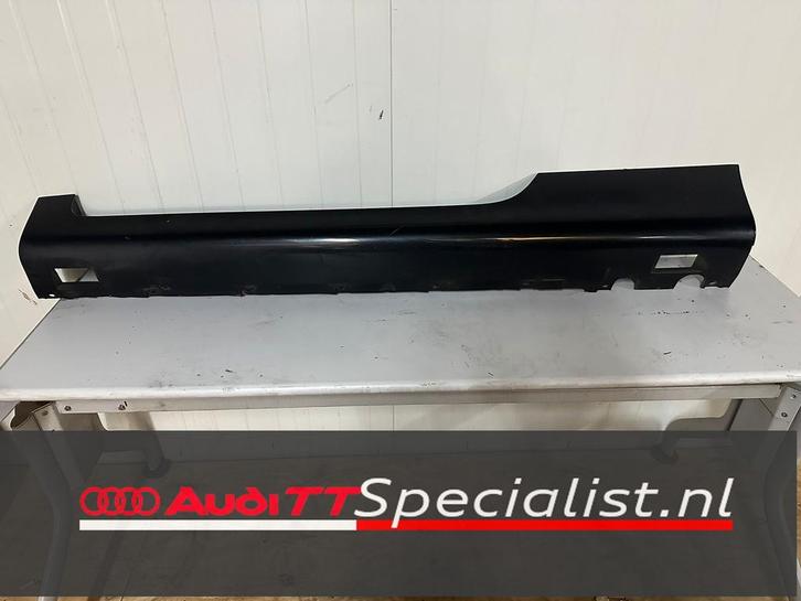 Sideskirt/ dorpel links zwart Audi TT MK2 LZ9Y, Auto-onderdelen, Carrosserie en Plaatwerk, Bumper, Audi, Links, Gebruikt, Herkomst onderdeel bekend