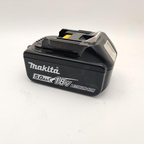 Makita 18V 5.0Ah accu nieuwstaat! nu voor €49.99, Doe-het-zelf en Verbouw, Sanitair, Zo goed als nieuw, Douche, Ophalen of Verzenden
