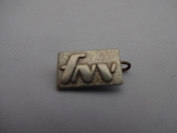 Speldje van FNV vakbond, Verzamelen, Speldjes, Pins en Buttons, Zo goed als nieuw, Speldje of Pin, Merk, Ophalen of Verzenden