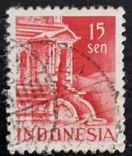 Indonesië 1949 - ZBL 24-38 - Tempels en woningen, Zuidoost-Azië, Ophalen of Verzenden, Gestempeld