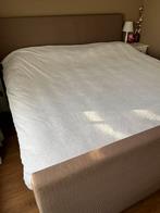 Swiss Sense boxspring 200x200, Huis en Inrichting, Ophalen, Bruin, Tweepersoons, Zo goed als nieuw