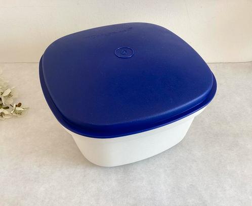 Serveerwonder van Tupperware 3-delig zgan, Huis en Inrichting, Keuken | Tupperware, Zo goed als nieuw, Blauw, Wit, Ophalen of Verzenden