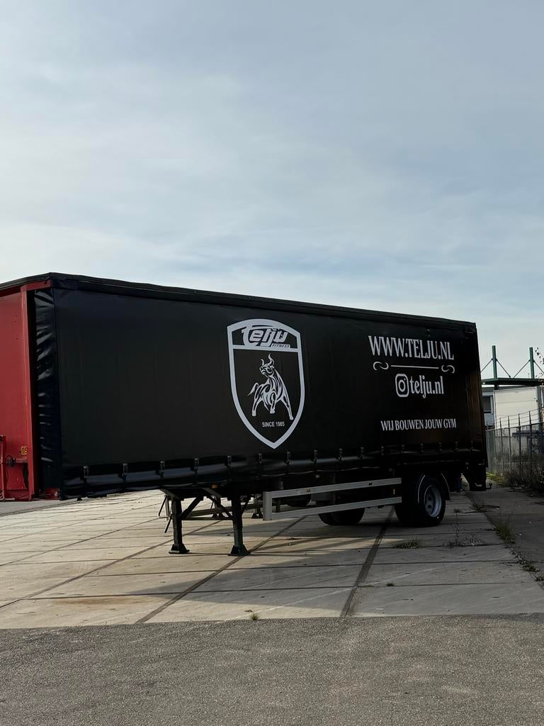 City trailer in goede staat, recente APK. Nieuw zeil, Auto diversen, Ophalen of Verzenden, Gebruikt