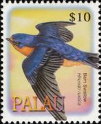 PALAU 22 - Dieren: vogels (zwaluw), Ophalen of Verzenden, Dier of Natuur, Postfris