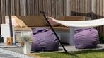 Steigerhouten loungebank 240x240 cm set met tafel en kussens, Gebruikt, Meer dan 8 zitplaatsen, Steigerhout, Ophalen of Verzenden