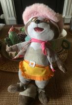 Rosie, wasbeerknuffel Slagharen, Ophalen of Verzenden, Zo goed als nieuw, Overige typen