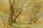 Robert Little (1854 - 1944) Watercolour schilderij uit 1881, Ophalen of Verzenden