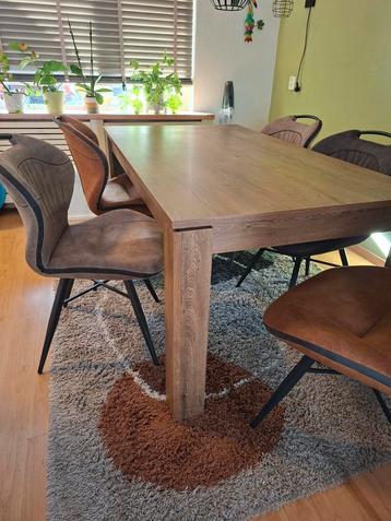 Jysk Eettafel - Walnoot Motief - 160x90 beschikbaar voor biedingen