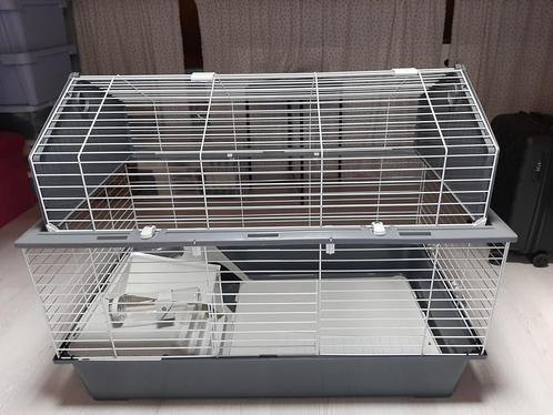 Ferplast Knaagdierkooi Barn 100 Grijs - 99x53x74, Dieren en Toebehoren, Knaagdieren en Konijnen | Hokken en Kooien, Zo goed als nieuw