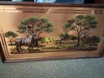Schilderij africa, Antiek en Kunst, Ophalen