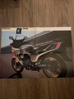 Honda cx500 turbo poster, Motoren, Handleidingen en Instructieboekjes, Honda