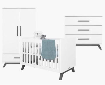 Bopita Levi Babykamer - Ledikant, Commode, Kast beschikbaar voor biedingen