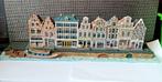 Set van 8  Amsterdamse  miniatuurwinkels aan kanaal, Verzamelen, KLM Huisjes, Verzenden