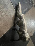 Brons Vos Beeldje Fox Art Deco Dierensculptuur Patina, Slang, 0 tot 2 jaar