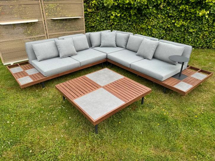 Tuinmeubels buitenbank sfeer tafel bank hoekbank, Tuin en Terras, Tuinsets en Loungesets, Nieuw, Ophalen of Verzenden