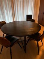 Ronde eettafel, Ophalen, Rond, Zo goed als nieuw, Metaal